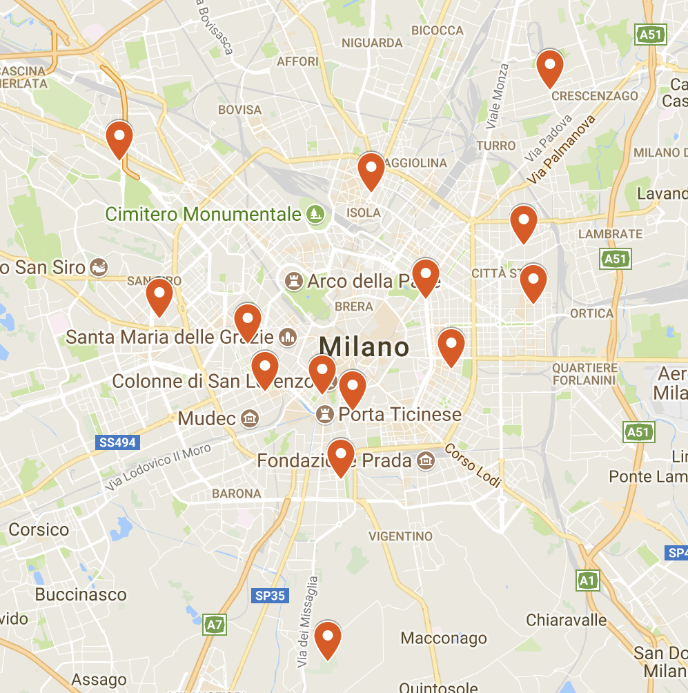 Instinkt Professor Kamin mappa milano via cappellini T. Betteln bestätigen